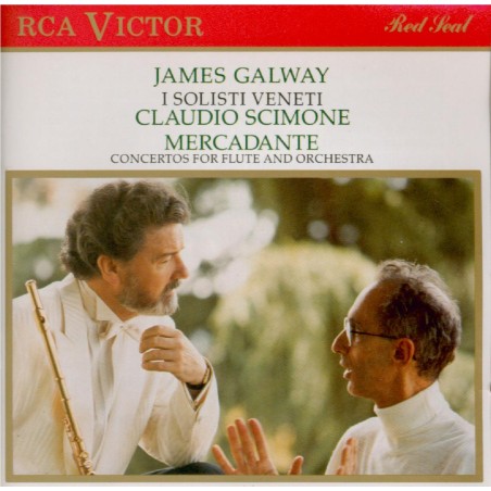 MERCADANTE - Galway - Concerto pour flûte et orchestre à cordes n°2 en m